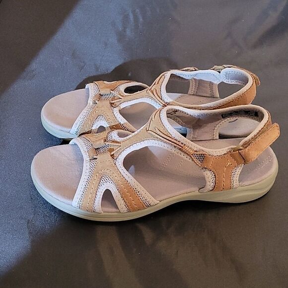 CLARKS IN MOTION COMFORT WALKING WOMEN"S SANDAL - Picture 9 of 13